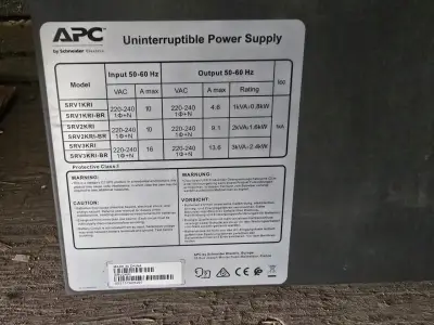 UPS APC Easy UPS On-Line SRV2KRI 2000VA / 1600W – - miniatura 1