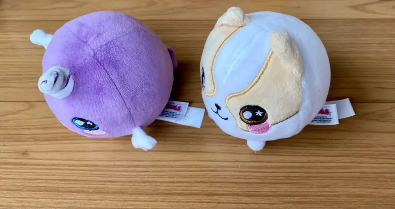 6 Peluches Squeezamals Originales - 3