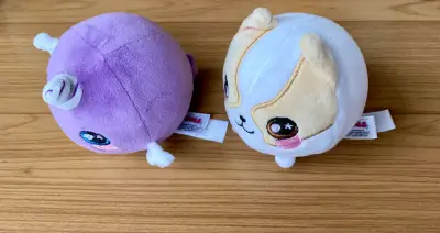 6 Peluches Squeezamals Originales - miniatura 3