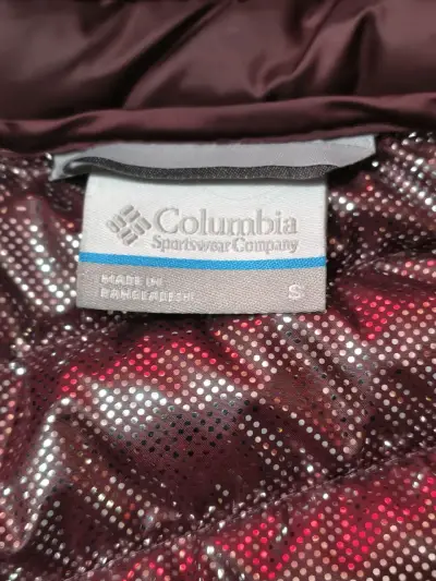 Chaqueta Columbia morada para mujer - miniatura 1