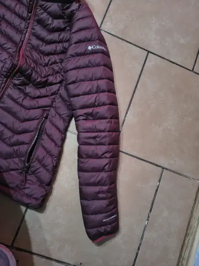 Chaqueta Columbia morada para mujer - miniatura 3