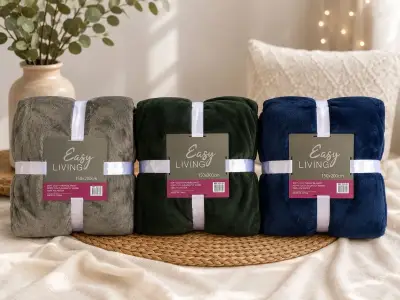 Mantas de plush polar Easy Living en varios colores - miniatura 4