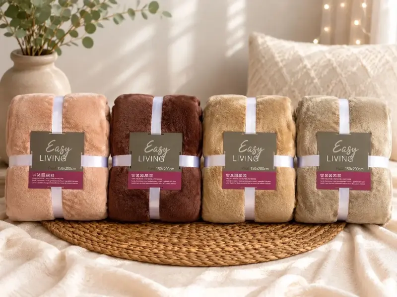 Mantas de plush polar Easy Living en varios colores - 5