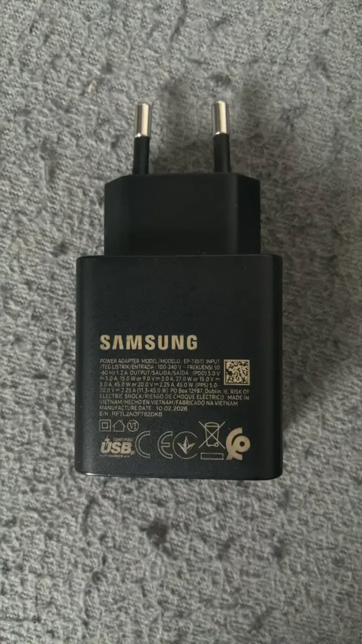 Cargador Rápido Samsung con Cable USB-C - 2
