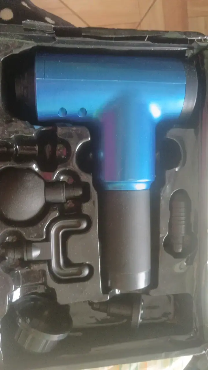 Pistola de Masaje Muscular GB-820 Azul - 3