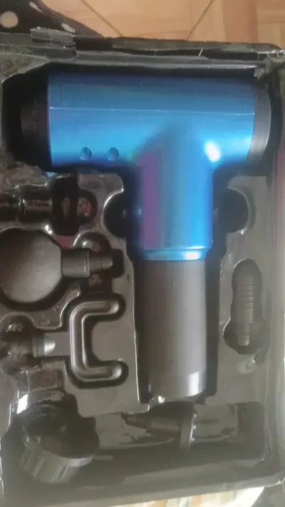 Pistola de Masaje Muscular GB-820 Azul - miniatura 3