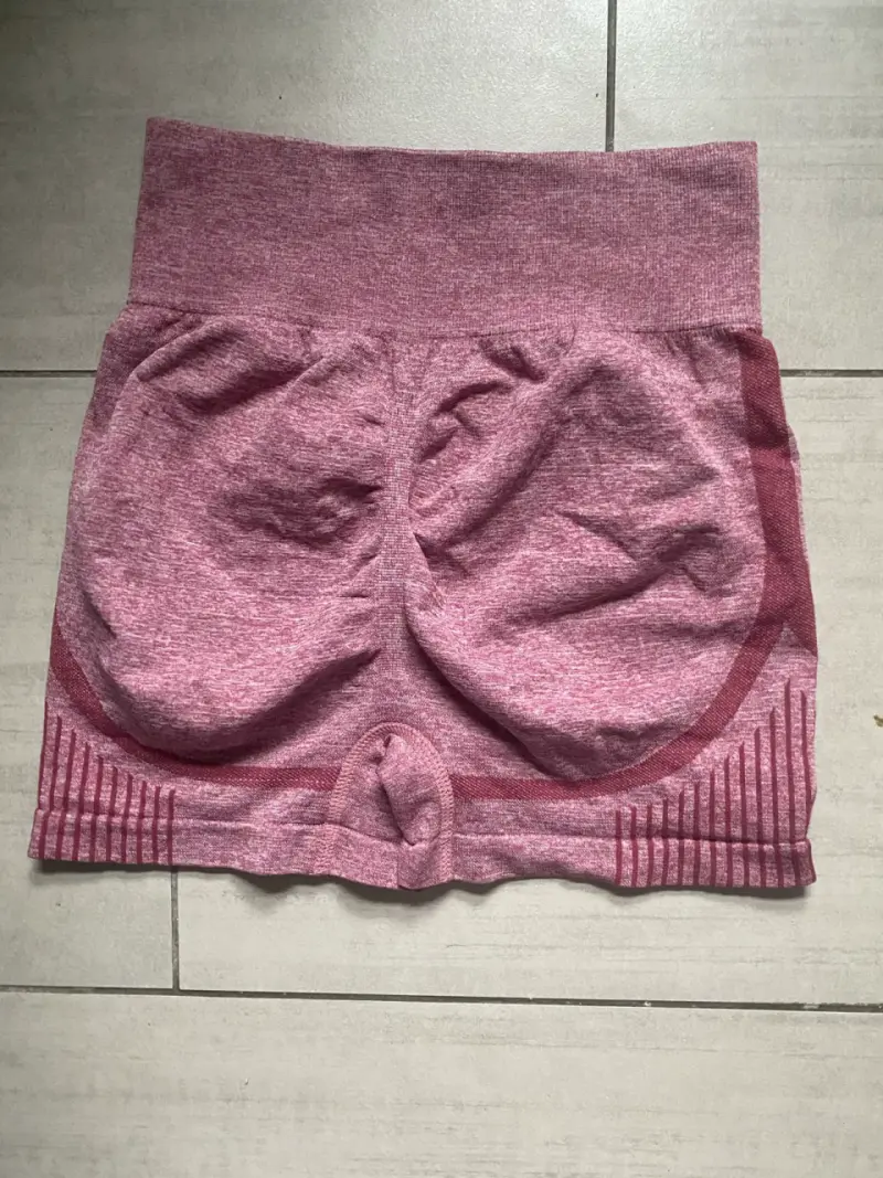Pack 2 Shorts deportivos mujer color rosa - 2