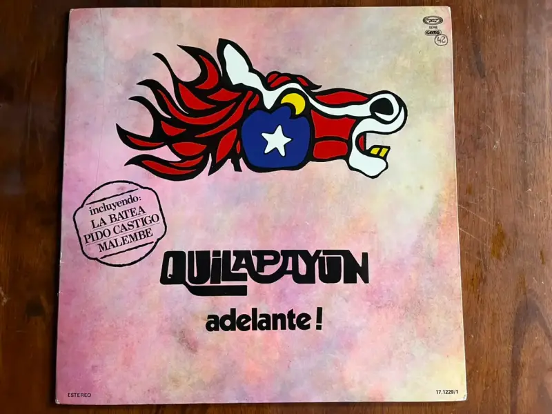 Vinilo Quilapayun -Adelante -Edición Española-1977 - 1