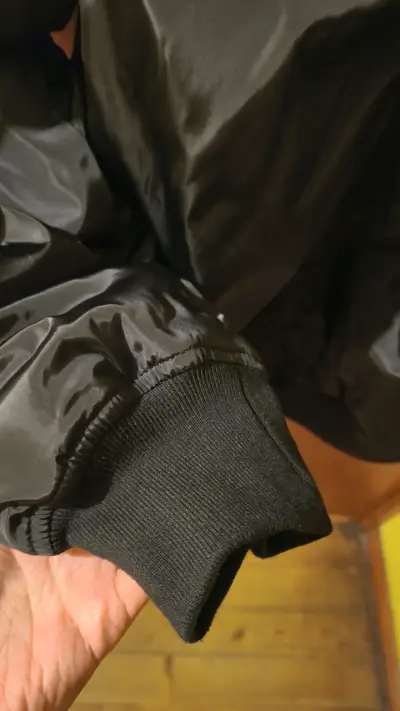 Chaqueta bomber negra Corona - miniatura 3