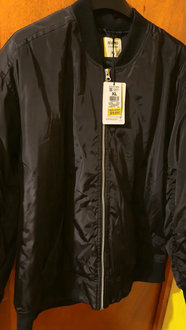 Chaqueta bomber negra Corona - 6