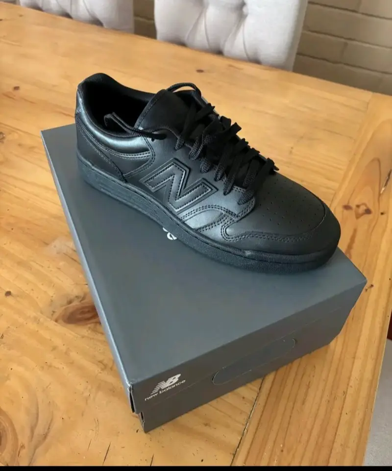 Zapatillas negras New Balance BB480 para hombre - 1