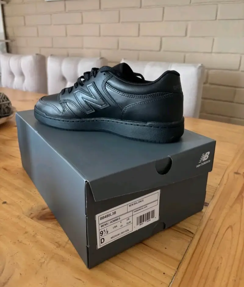 Zapatillas negras New Balance BB480 para hombre - 2