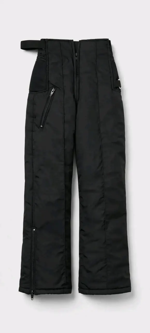Pantalón de nieve Swiss Alps negros talla 6 - 3