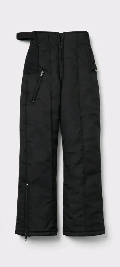 Pantalón de nieve Swiss Alps negros talla 6 - miniatura 3