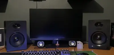 Parlantes de estudio Samson mediaone m50 - miniatura 2