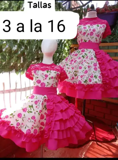 Vestidos de huasa no incluye falso - miniatura 2