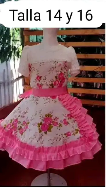 Vestidos de huasa no incluye falso - 3