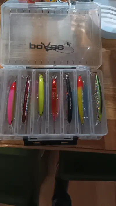 Kit de pesca con señuelos y anzuelos variados - miniatura 2