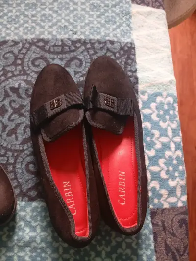 Botines de cuero marrón con forro interior - miniatura 3