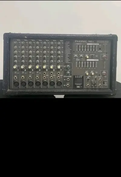 Sistema de sonido Phonic 740R con parlantes Wharfedale - miniatura 2