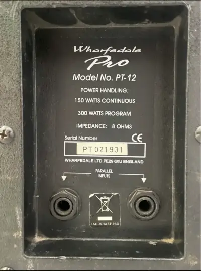 Sistema de sonido Phonic 740R con parlantes Wharfedale - miniatura 4