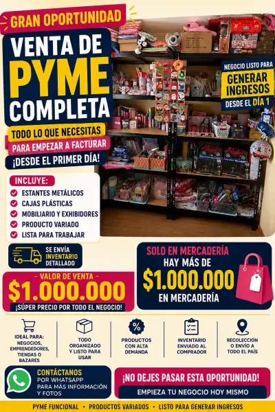 Venta de negocio completo con inventario variado - miniatura 1