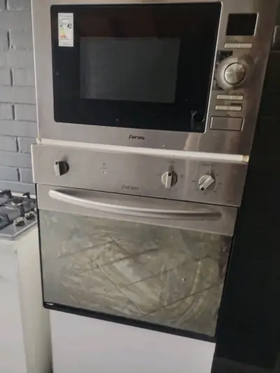 Horno empotrado eléctrico microondas y encimera - miniatura 1