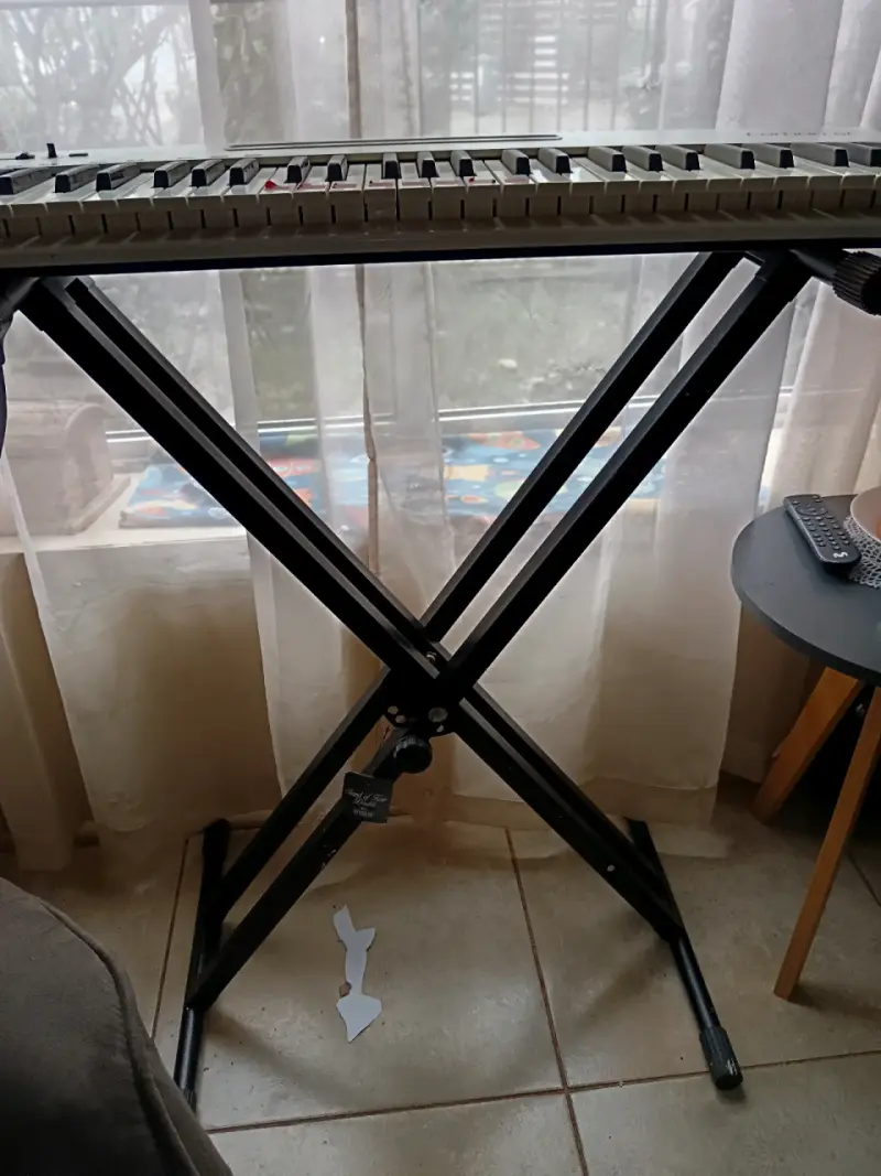 Soporte ajustable para teclado musical - 3
