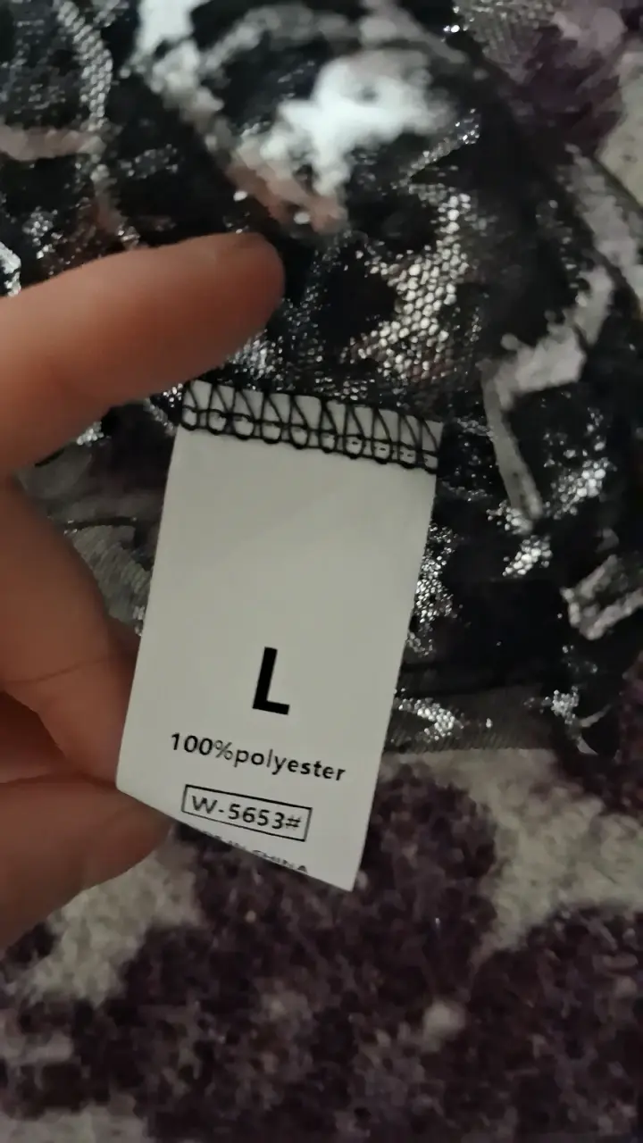 Blusa transparente con diseño de estrellas - 2