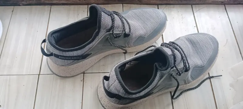 Zapatillas deportivas grises Americano - 2