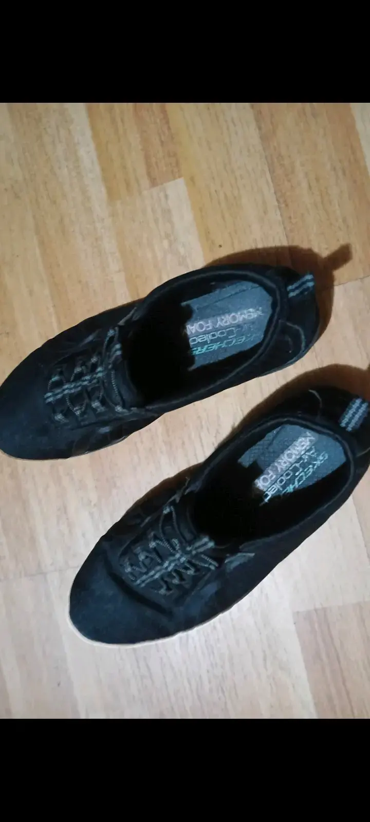 Zapatillas,sketche n38 negras,comodas - 5