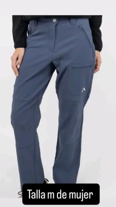 Pantalones de senderismo mujer Alpine Trek talla M - miniatura 3