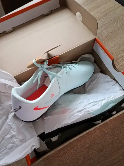 Zapatillas de fútbol Nike Tiempo Legend 9 Pro FG celeste - miniatura 2