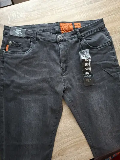 Jeans Skinny Negros Ellus para Hombre - miniatura 1