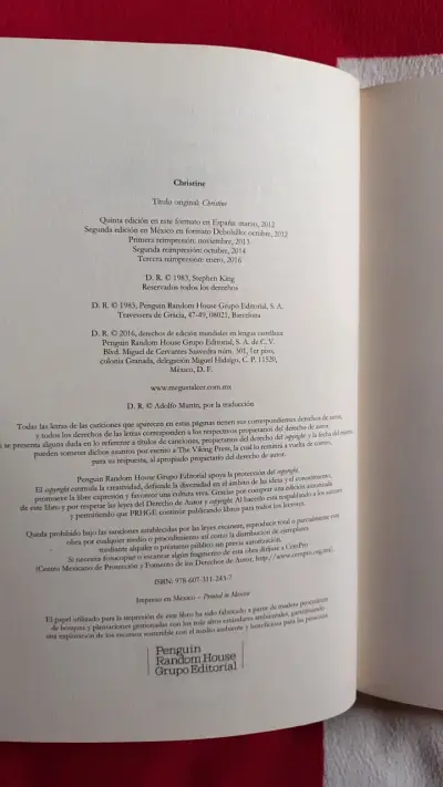 'Christine' de Stephen King edición de bolsilo - miniatura 5