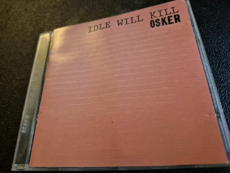 Cd Osker- Idle Will Kill en buen estado