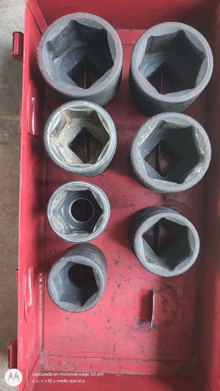 Juego de dados 3/4 impacto Force en caja metálica - 2