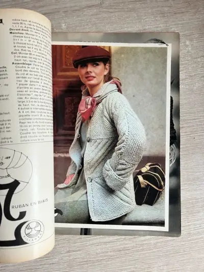 Revista de Moda Tricot Trio Vintage - miniatura 2