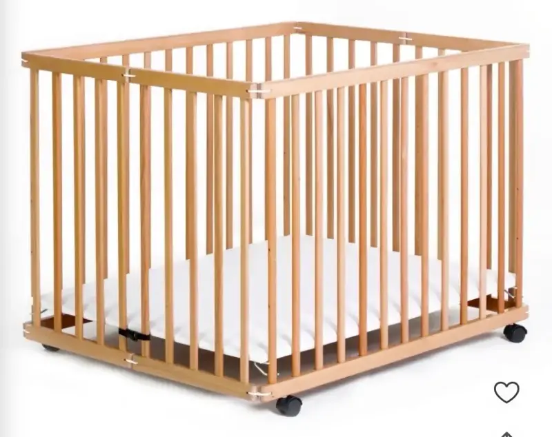 Corral cuna 2 en 1 altura ajustable Happy Dino - 3