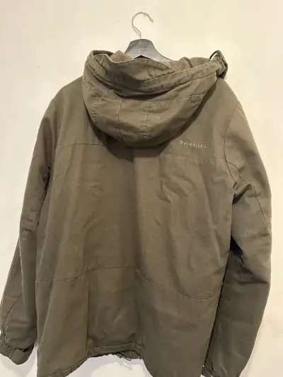 Parka verde con capucha Quiksilver para hombre - miniatura 2
