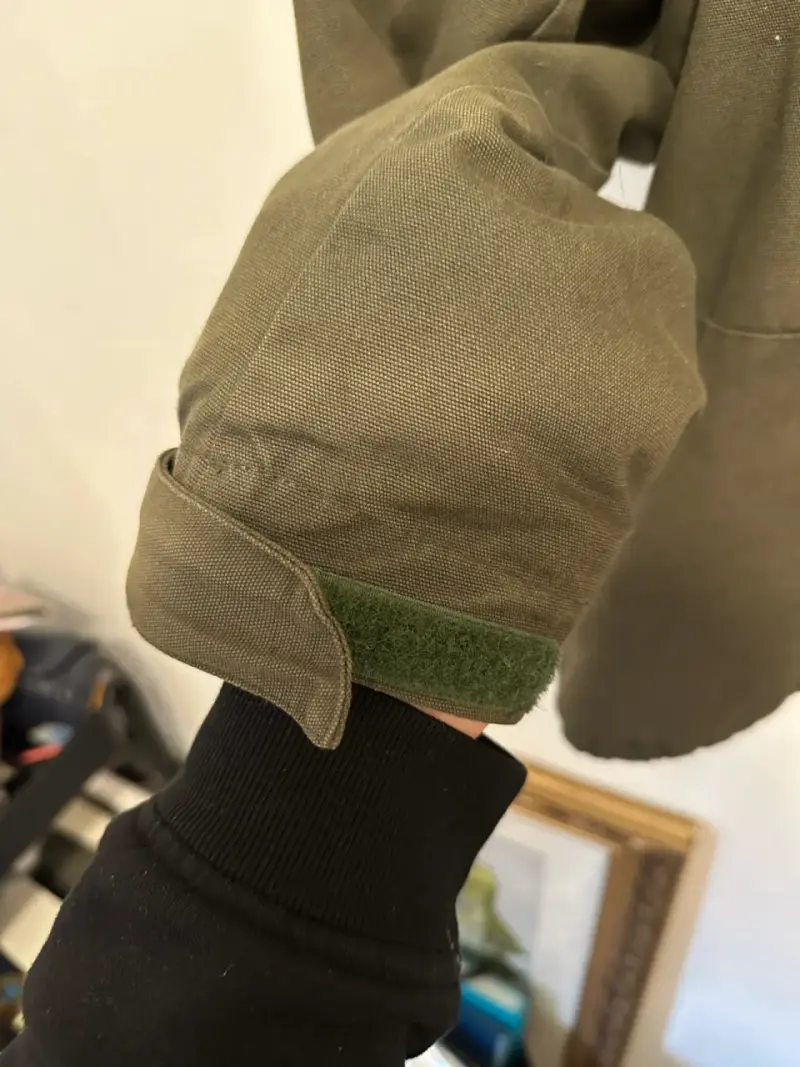 Parka verde con capucha Quiksilver para hombre - 4