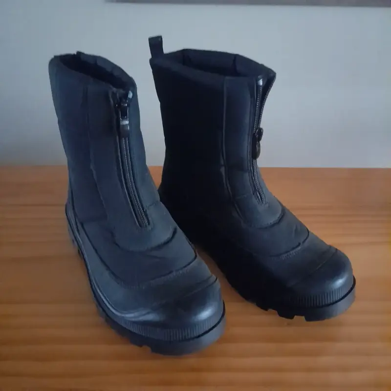 Botas de invierno negras con cierre lateral - 2