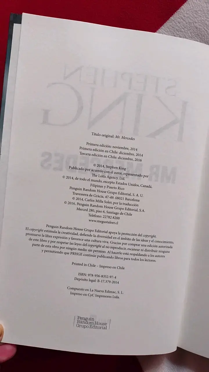 Libro Mr. Mercedes de Stephen King - 4