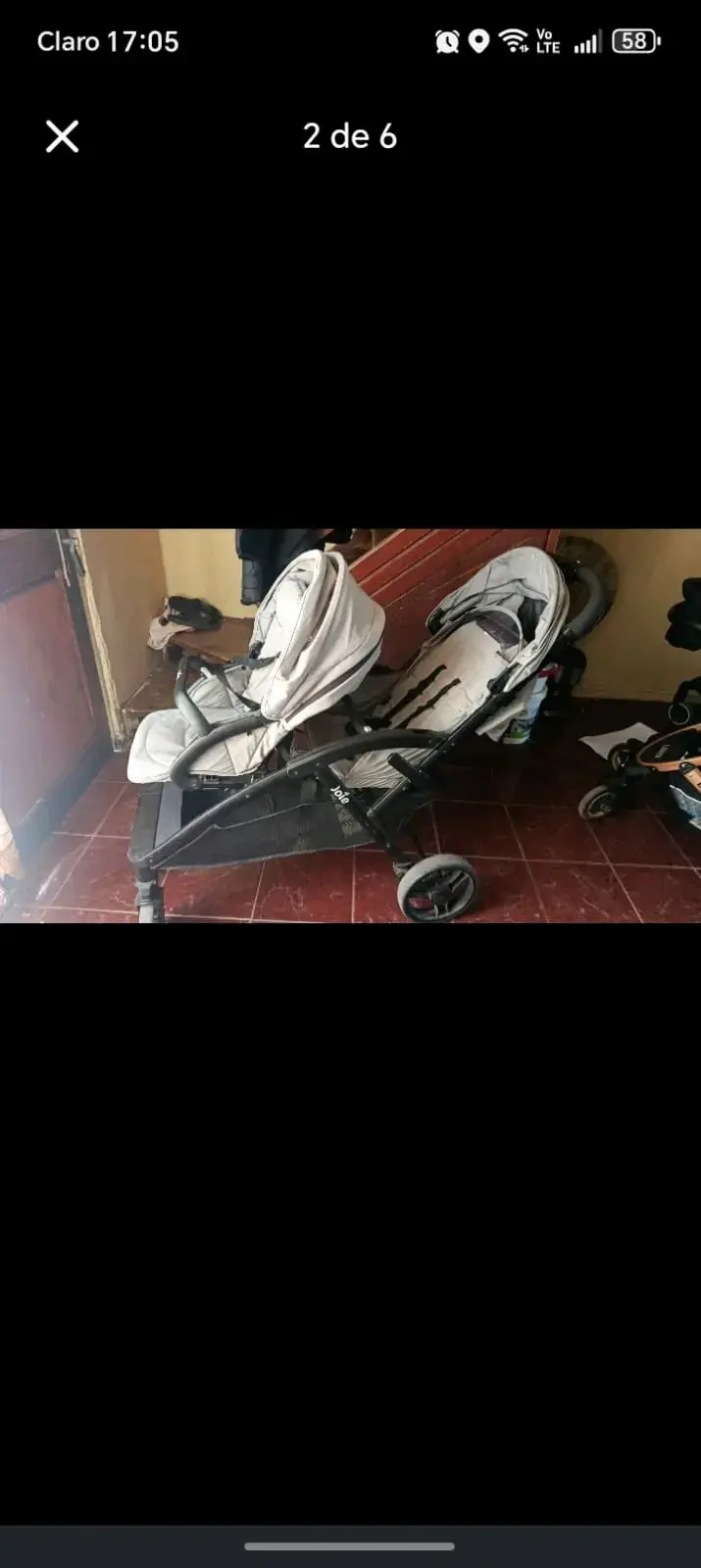 Coche Doble para Bebé Joie Plegable - 2