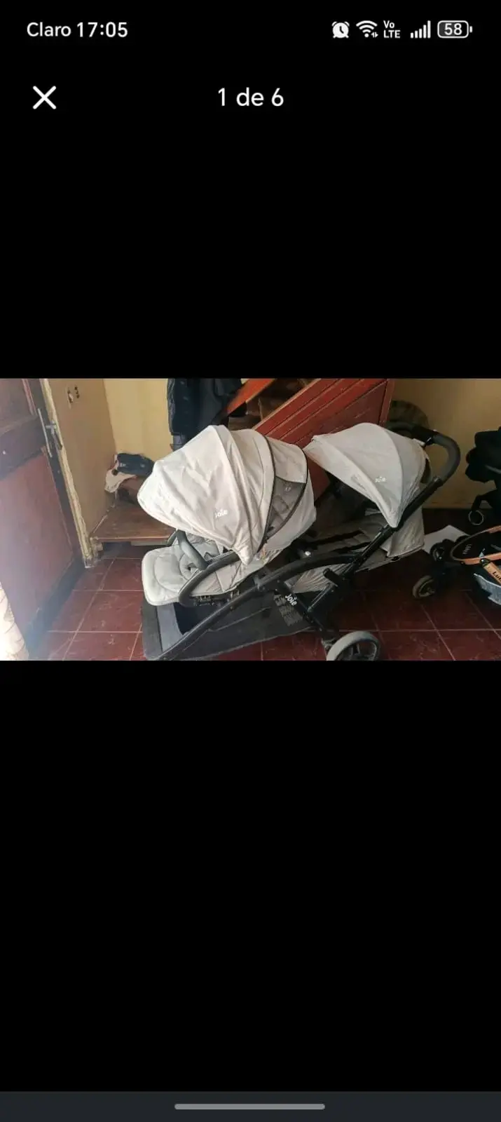 Coche Doble para Bebé Joie Plegable - 5