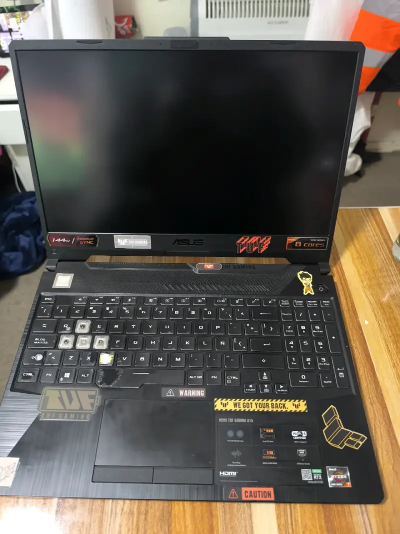 Laptop ASUS TUF Gaming A15 ryzen 7 - 3