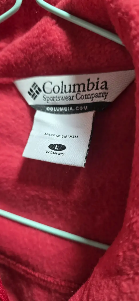Chaqueta polar Columbia Ohio State roja y negra - 5