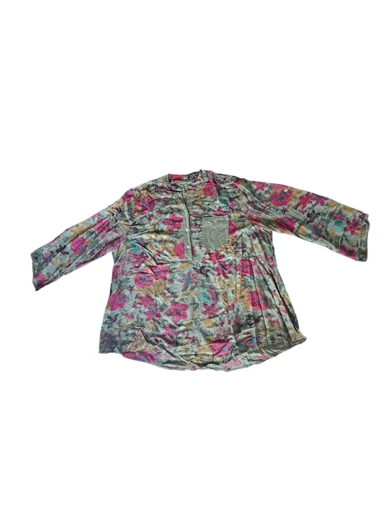 Blusas estampado floral viscosa PATIO ORIENTE - 4