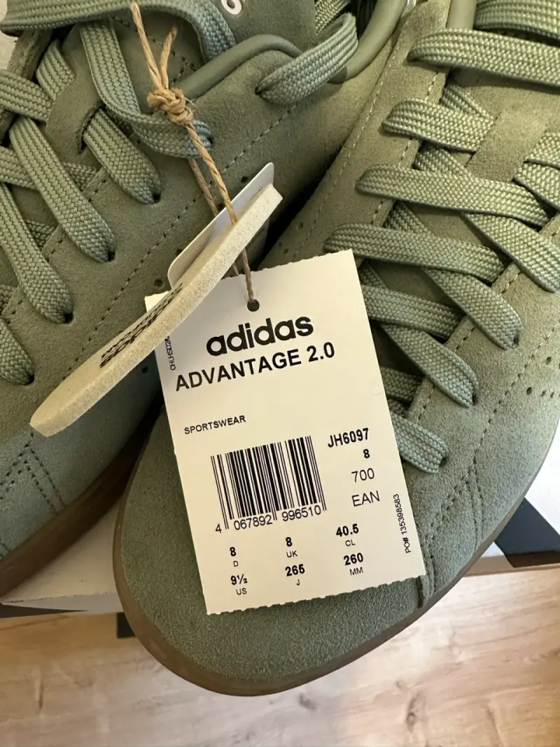Zapatillas Adidas Advantage 2.0 Verde Oliva - 3