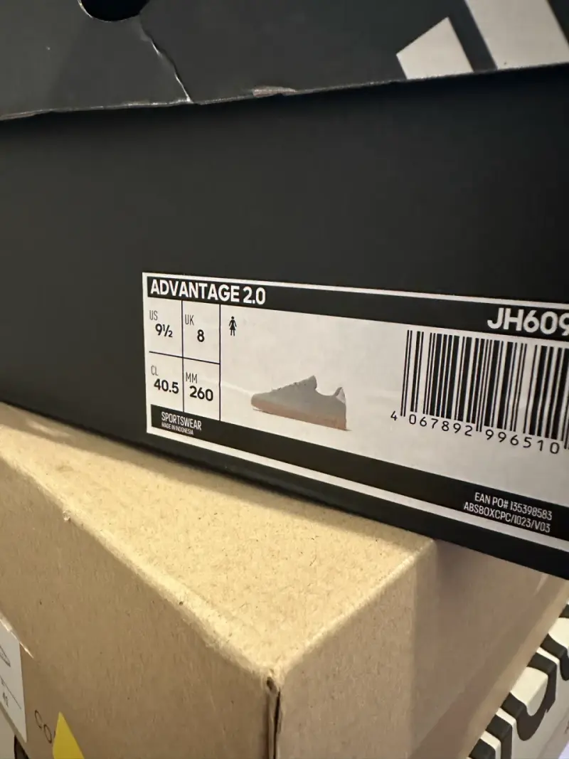 Zapatillas Adidas Advantage 2.0 Verde Oliva - 4